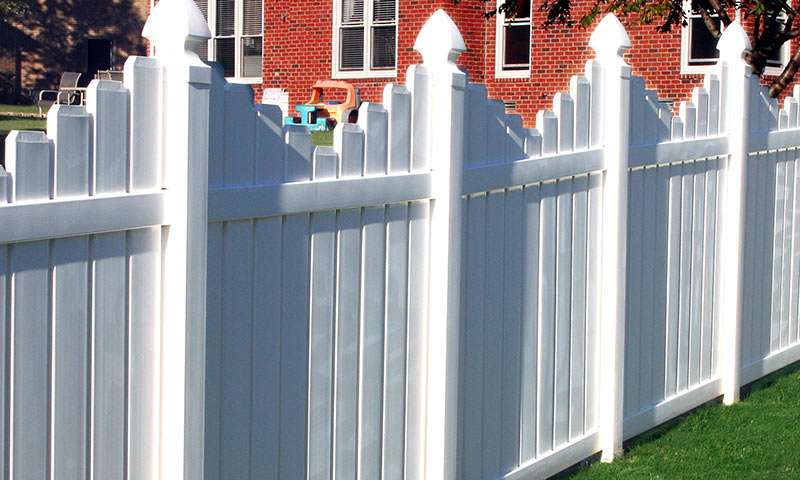 Commercial Scalloped Picket - vinyl,wood,composite Fencing System
