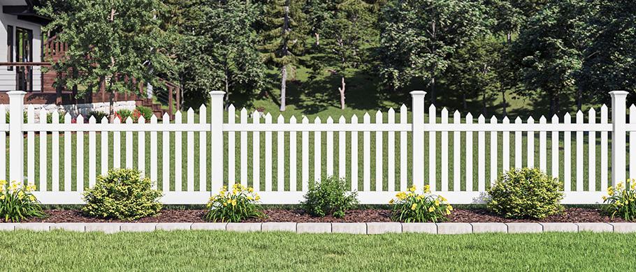 PRIMROSE SCALLOP - aluminum Fencing System