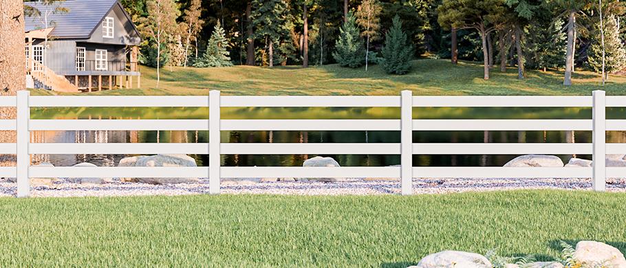 RANCH RAIL 4 - aluminum Fencing System